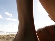 TianaLive - Beach Day Older Man Blowjob