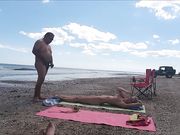 TianaLive - Beach Strangers Cumming On Me