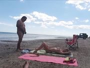 TianaLive - Beach Strangers Cumming On Me