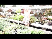 TianaLive - hollyhotwife - Flashing With Flowers