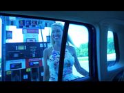 TianaLive - hollyhotwife - Gas Station Flashing