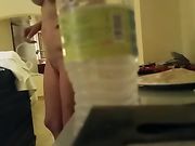 TianaLive - hollyhotwife - Solo Vacation Nude Room Service Flashing