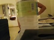 TianaLive - hollyhotwife - Solo Vacation Nude Room Service Flashing