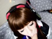 Bat Maisie - POV Dva Blowjob