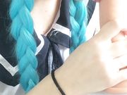 LittleKaylie - Aussie Schoolgirl First Blowjob With Cum