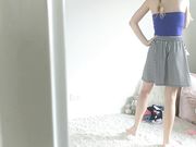 LittleKaylie - Peeking On Virgin Sister Changing Taboo