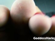 AMAZON Goddess Harley Last Feet On Earth