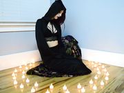 misskittymoon - Dark Witchy Kitty Halloween