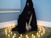 misskittymoon - Dark Witchy Kitty Halloween