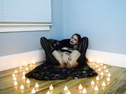 misskittymoon - Dark Witchy Kitty Halloween