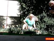 Doris Dawn - My Fotomann Wears My Thong And Showing It!