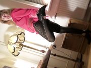 Doris Dawn - Posing And Playing With A Leather Belt