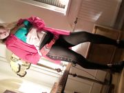 Doris Dawn - Posing And Playing With A Leather Belt