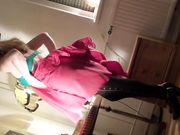 Doris Dawn - Posing And Playing With A Leather Belt