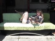 Doris Dawn - Reading On The Sofa