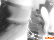 Doris Dawn - Trying My New BodySuit In The Mirror. Pulling My Fishnets Down, I Play With Myself!