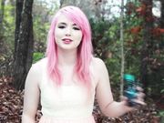 hayliexo - Outside Toking And Pussy Play