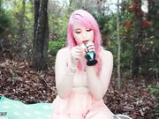 hayliexo - Outside Toking And Pussy Play