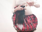 hayliexo - School Girls 1st Fox Tail Butt Plug