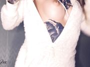 Red Fox - Babe With Big Tits After A Shower Decided To Please Her BF With A Deep BJ