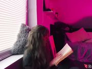 Red Fox - Blonde Sloppy Blowjob Cock Step Brother After Reading Romance