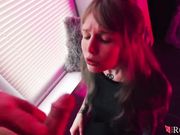 Red Fox - Blonde Sloppy Blowjob Cock Step Brother After Reading Romance