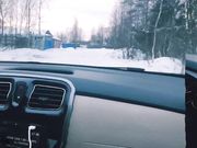 Red Fox - He Made The Teen Suck Dick In His Car Deep Blowjob From Blonde Red Fox