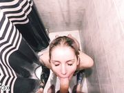Red Fox - In The Shower Dormitory Young And Wet Student Fucked In The Mouth Redfox