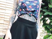 Red Fox - Outdoor Russ Teen DP Masturbating Dildo & Vibro Toy Anal Plug Red Fox