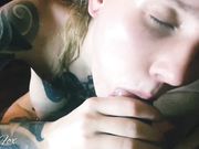 Red Fox - Russian Blonde Loves Sucking A Stranger S Dick In A Public Bath Red Fox