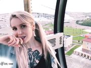 Red Fox - Teen Blowjob Cock Stranger And Jerk Off In A Public Place