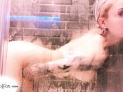 Red Fox - Teen Masturbate Pussy In The Bathroom Hot Solo