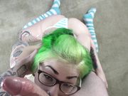  Kailey Ketchum  - Blowjob Facial Cum Eatin Off lasses