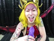  Kailey Ketchum  - Fuck N Fill Draons Warm Wet Cave Fantasy Creampie