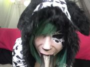  Kailey Ketchum  - Puppy Play  Knotty Dalmatian Creampie