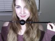 MissPrincessKay - Ballgagged And Masturbating For Daddy