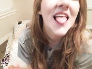 MissPrincessKay - Enjoying My Cum Off Panties And Dildo