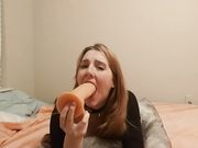 MissPrincessKay - Large Dildo Anal And Ass To Mouth