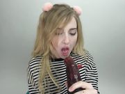 MissPrincessKay - Slut Training Diaries #2  Deepthroating