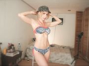 PussycatMoz - Bikini Dirty Talking & Bad Dragon Ride