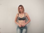 PussycatMoz - Jeans Topless Tease