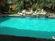 PussycatMoz - Lesbians In The Pool BJ Double Facial