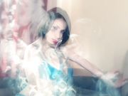 PussycatMoz - Sensual Topless JOInt Smoking