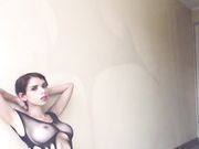 PussycatMoz -Bodystocking Dance & Oil Short Hair