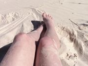 Emma Choice - Public Beach Oil And Tease