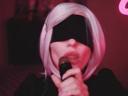 MyKinkyDope - BBC Nier Automata Cosplay BBC Blowjob