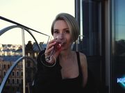 MyKinkyDope - Terras Cafe Hidden Masturbation