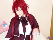Hidori_Rose - Spy On Rias Gremory Then Join Her