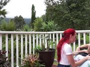 Haley420 - Fuck Me On The Porch Til We Get Caught