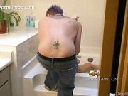 Hot Nude Rescue from the Bath!